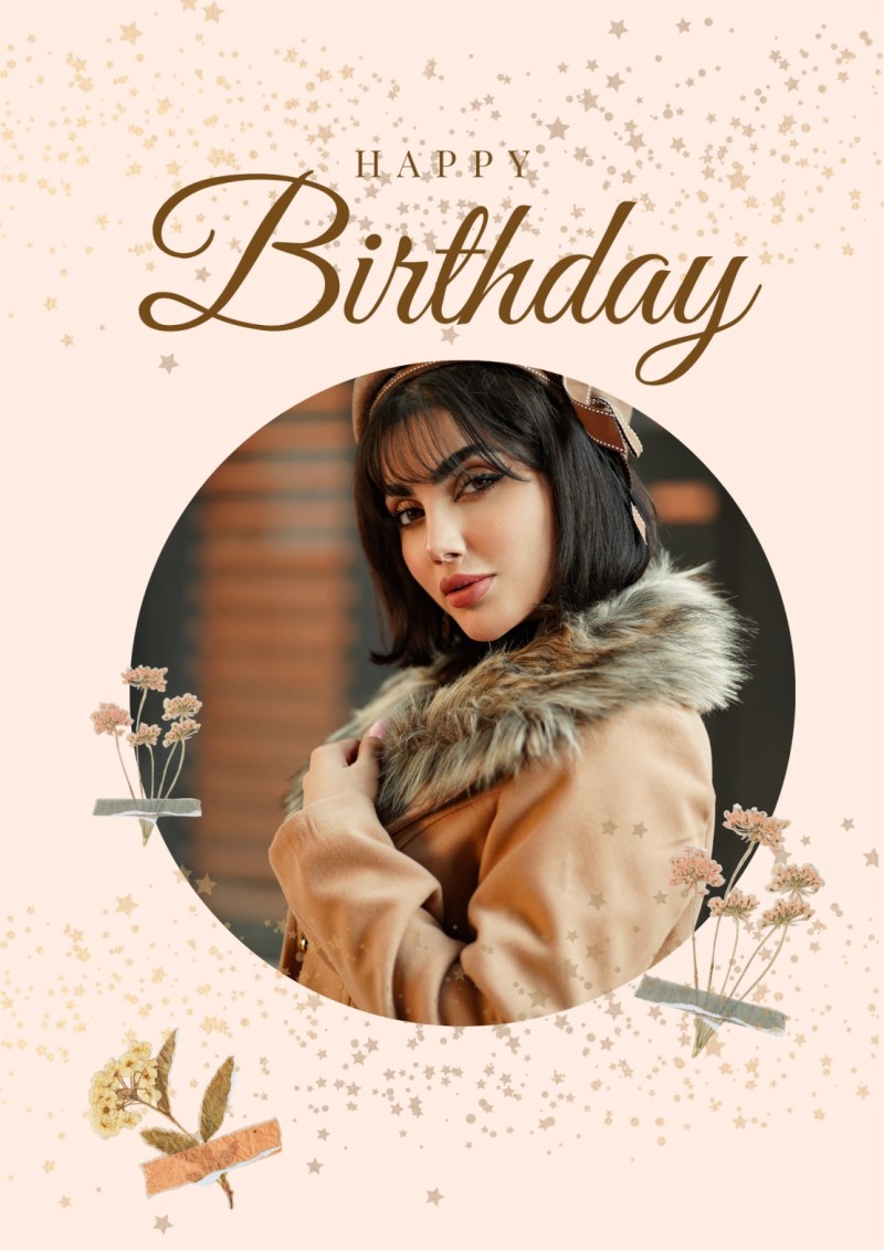 Personalized Birthday Photo Frame - Happy Birthday